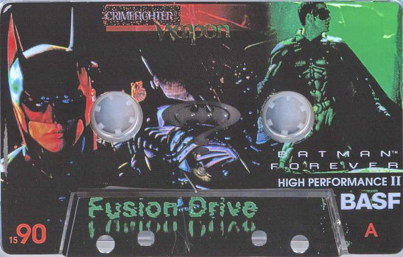 Compact Cassette BASF High Performance II 90 "Batman Forever Edition I" Type II Chrome 1995 Europe