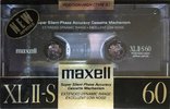 Compact Cassette Maxell XLII-S 60 Type II Chrome 1988 Japan