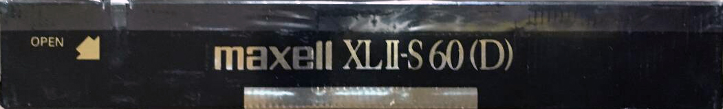 Compact Cassette Maxell XLII-S 60 Type II Chrome 1988 Japan