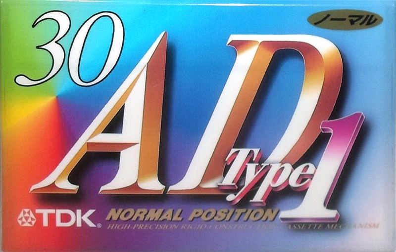 Compact Cassette: TDK  - AD1 30