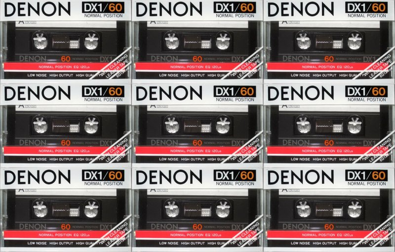 Compact Cassette: Nippon Columbia / Denon Denon - DX1 60