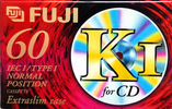 Compact Cassette Fuji K1 60 Type I Normal 1998 Europe