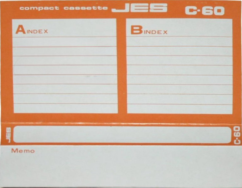 Compact Cassette JES 60 Type I Normal 1974 Japan