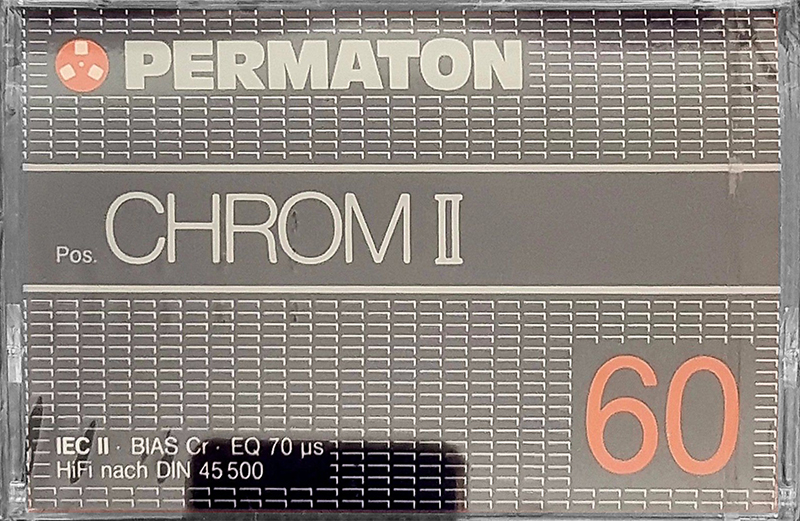 Compact Cassette: Permaton  - Chrom II 60