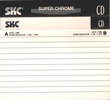 Compact Cassette SKC CD 90 Type II Chrome 1995 Europe