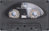 Compact Cassette SKC CD 90 Type II Chrome 1995 Europe