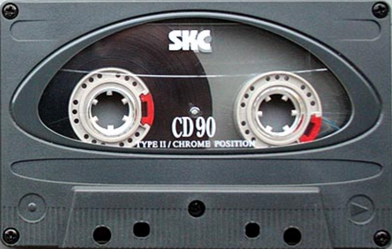 Compact Cassette SKC CD 90 Type II Chrome 1995 Europe