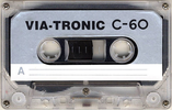 Compact Cassette Via-Tronic 60 Type I Normal Germany