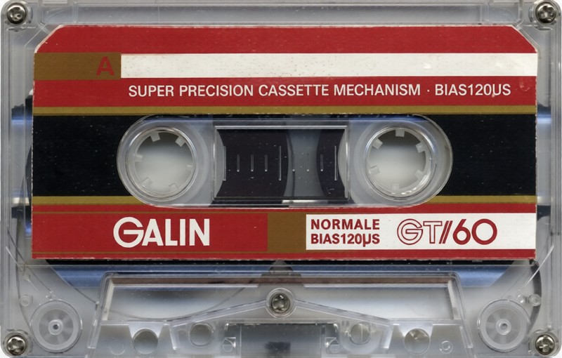 Compact Cassette Galin GT 60 Type I Normal 1989 China