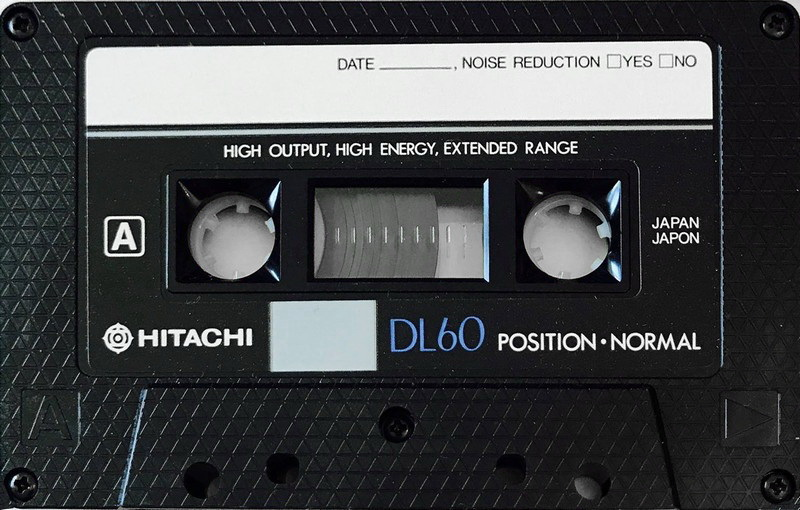 Compact Cassette: Maxell / Hitachi Hitachi - DL 60