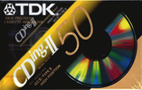 Compact Cassette TDK CDing 2 50 "CDING2-50EB" Type II Chrome 1997 Europe