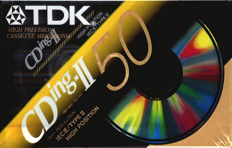 Compact Cassette: TDK  - CDing-II 50