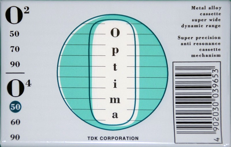 Compact Cassette: TDK  - Optima O4 50