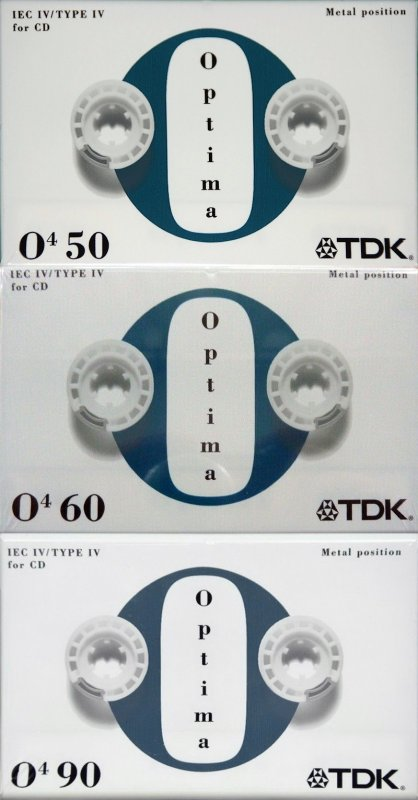 Compact Cassette: TDK  - Optima O4 50