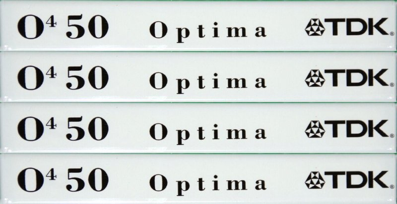 Compact Cassette: TDK  - Optima O4 50