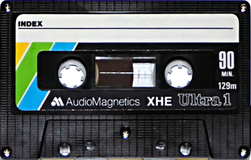 Compact Cassette Audio Magnetics XHE Ultra 1 90 Type I Normal 1979 Canada