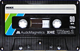Compact Cassette Audio Magnetics XHE Ultra 1 90 Type I Normal 1979 Canada