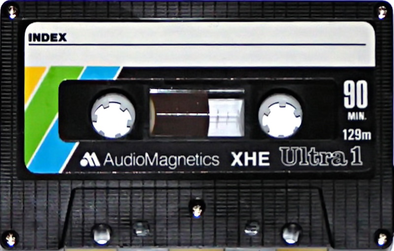 Compact Cassette:  Audio Magnetics - XHE Ultra 1 90