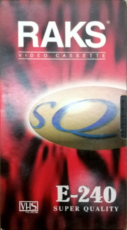 VHS, Video Home System RAKS SQ 240 Type I Normal Europe