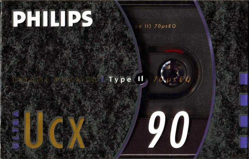 Compact Cassette: General Magnetics Philips - UCX 90