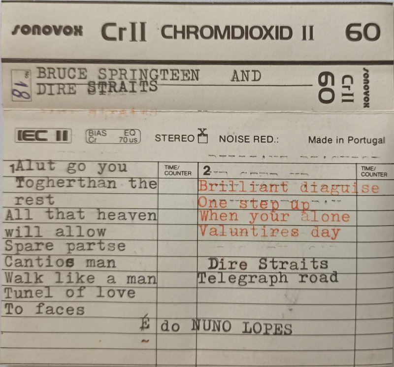 Compact Cassette:  Sonovox - Cr II 60