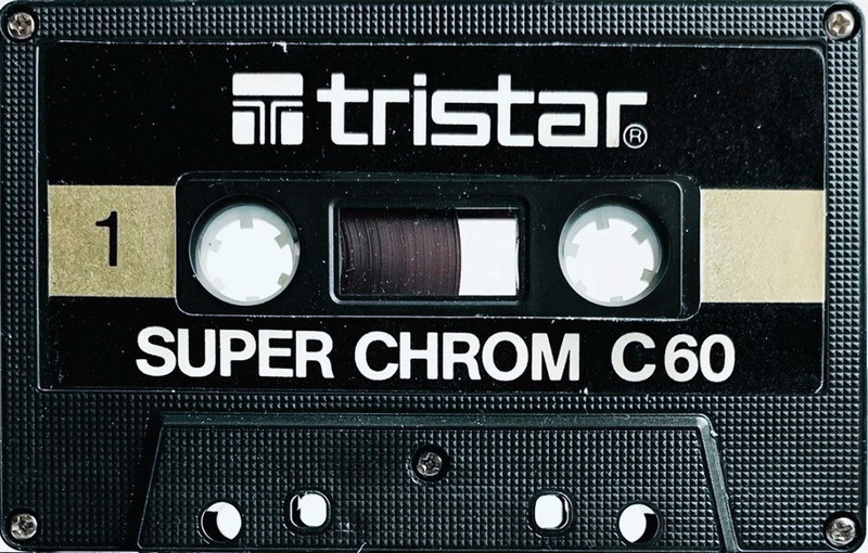Compact Cassette Tristar 60 "Super Chrom" Type II Chrome 1984 Germany