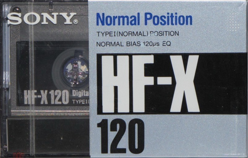 Compact Cassette: Sony  - HF-X 120