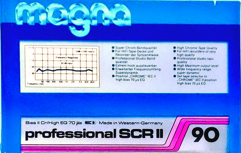 Compact Cassette: Magna  - Professional SCR-II 90