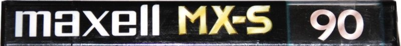 Compact Cassette Maxell MX-S 90 Type IV Metal 1998 Europe