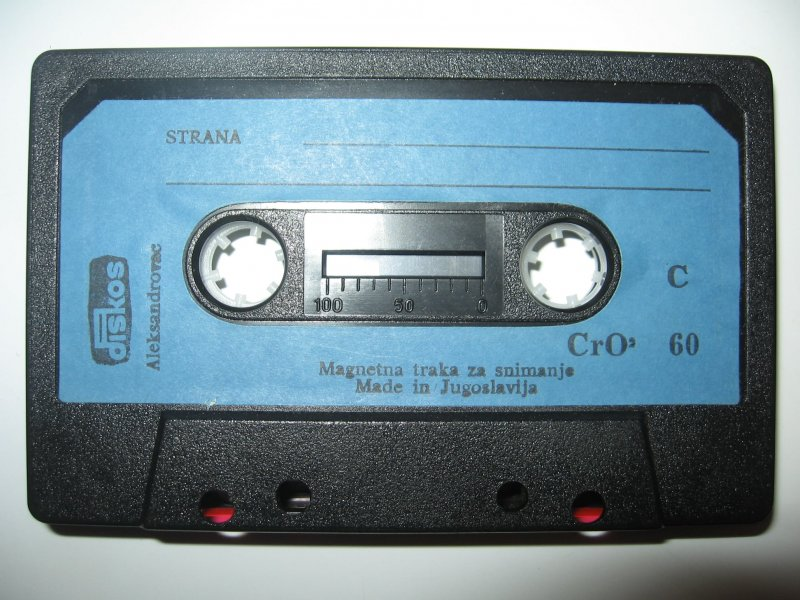 Compact Cassette Diskos 60 Type II Chrome Yugoslavia