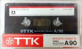 Compact Cassette TTK A 90 Type I Normal 1986 Worldwide