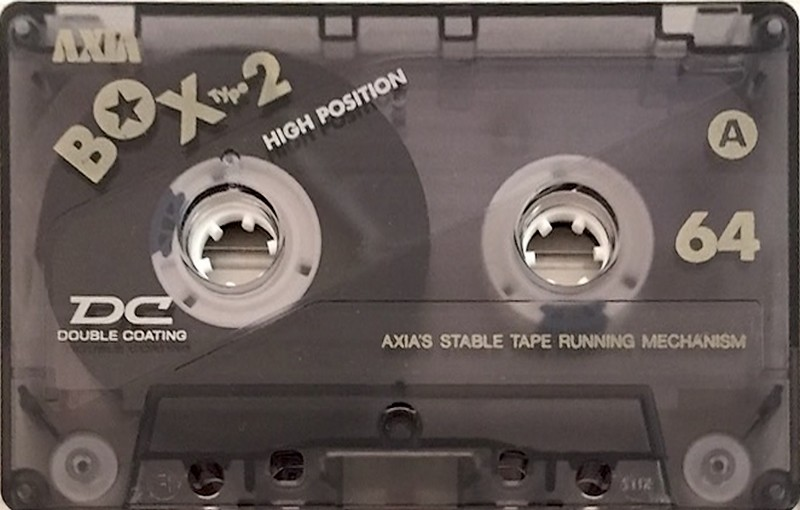 Compact Cassette: FUJI AXIA - Box 2 64