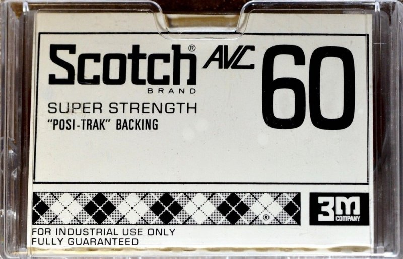 Compact Cassette: 3M Scotch - AVC 60