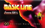 Compact Cassette Basic Line XM-1 90 Type I Normal Europe