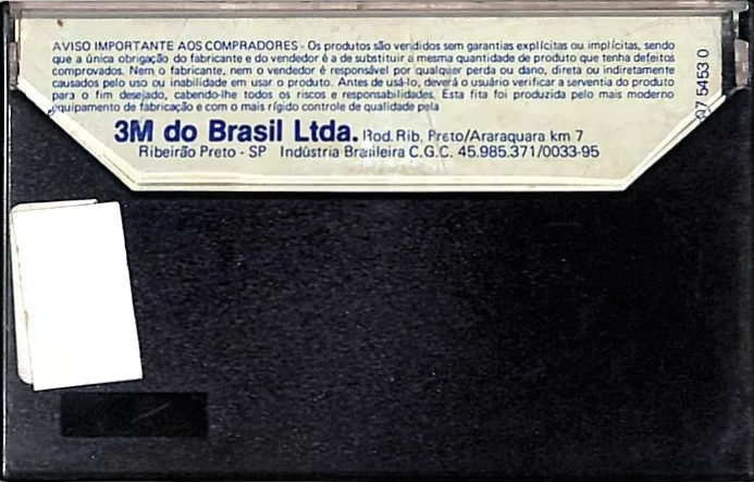 Compact Cassette Scotch 20 Computer Cassette Brazil