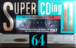 Compact Cassette TDK Super CDing 2 64 "SCD2-64A" Type II Chrome 1993 Japan