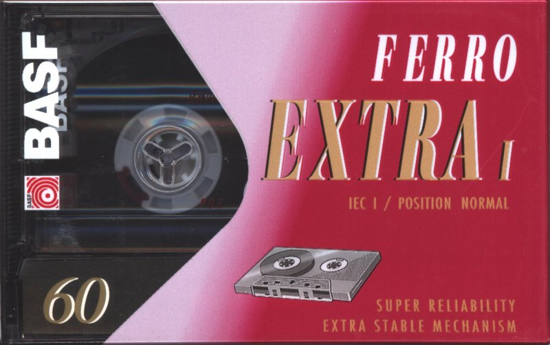 Compact Cassette: BASF  - Ferro Extra I 60