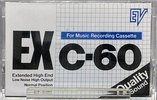 Compact Cassette UNY Co. EX 60 Type I Normal Japan