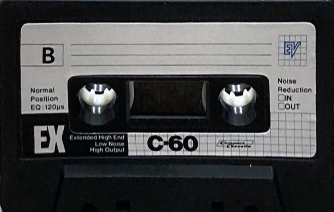 Compact Cassette UNY Co. EX 60 Type I Normal Japan