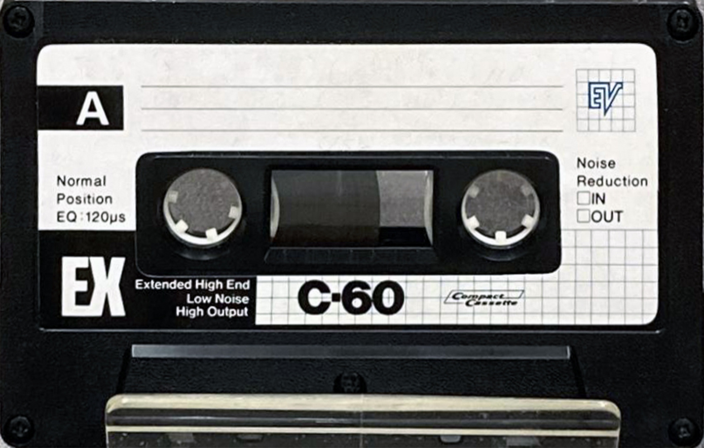 Compact Cassette UNY Co. EX 60 Type I Normal Japan