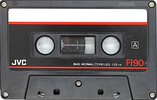 Compact Cassette JVC FI 90 "F1-90S" Type I Normal 1988 North America