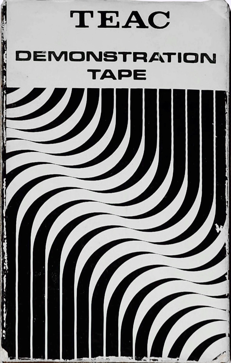 Compact Cassette Teac "GMD-1010" Demonstration Tape 1978 Japan
