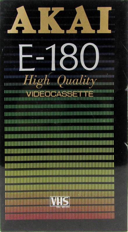 VHS, Video Home System:  Akai -  180