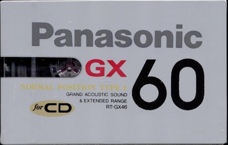 Compact Cassette: TDK Panasonic - GX 60