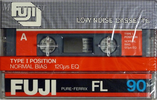 Compact Cassette Fuji FL 90 Type I Normal 1980 Europe, USA