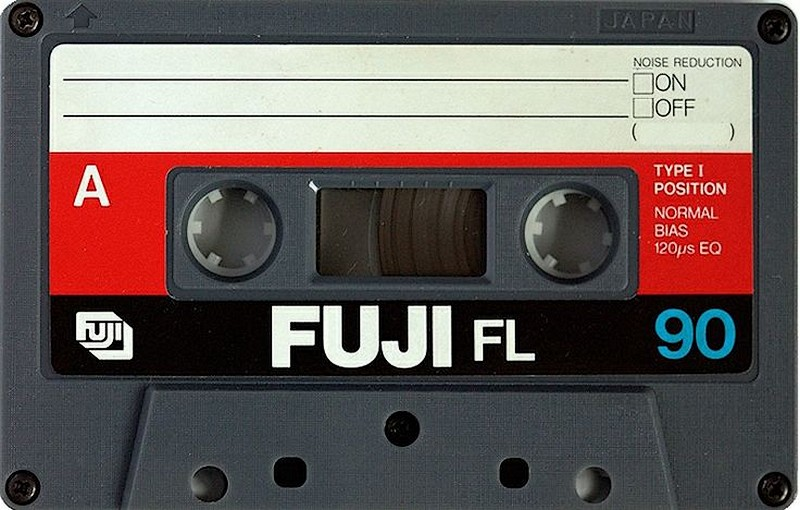 Compact Cassette Fuji FL 90 Type I Normal 1980 Europe, USA