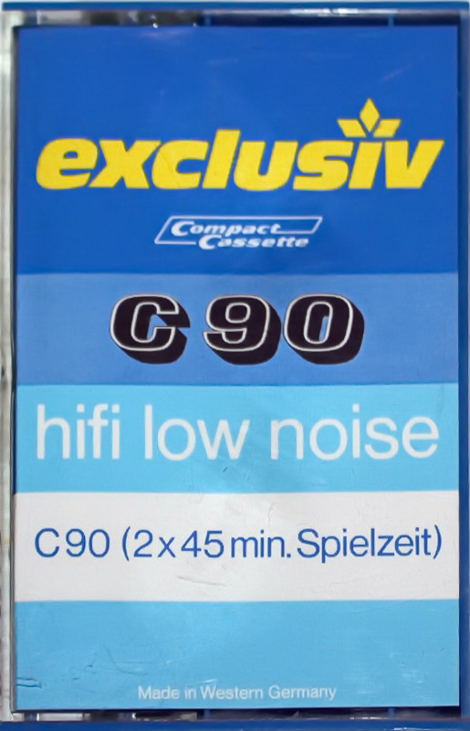 Compact Cassette Exclusiv 90 Type I Normal 1974 Germany
