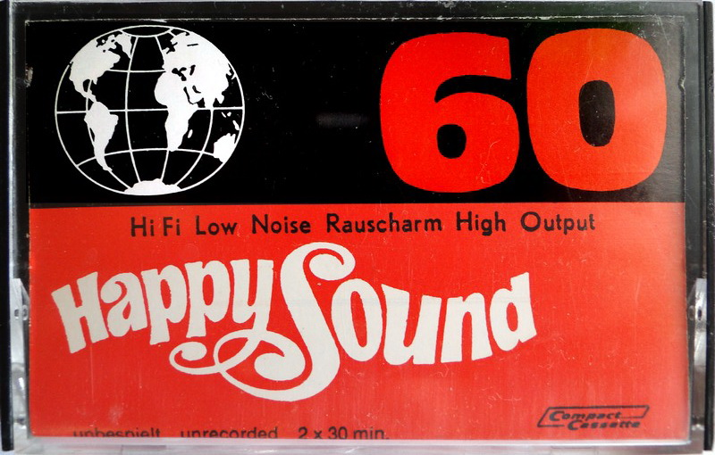 Compact Cassette Happy Sound 60 Type I Normal 1977 Germany