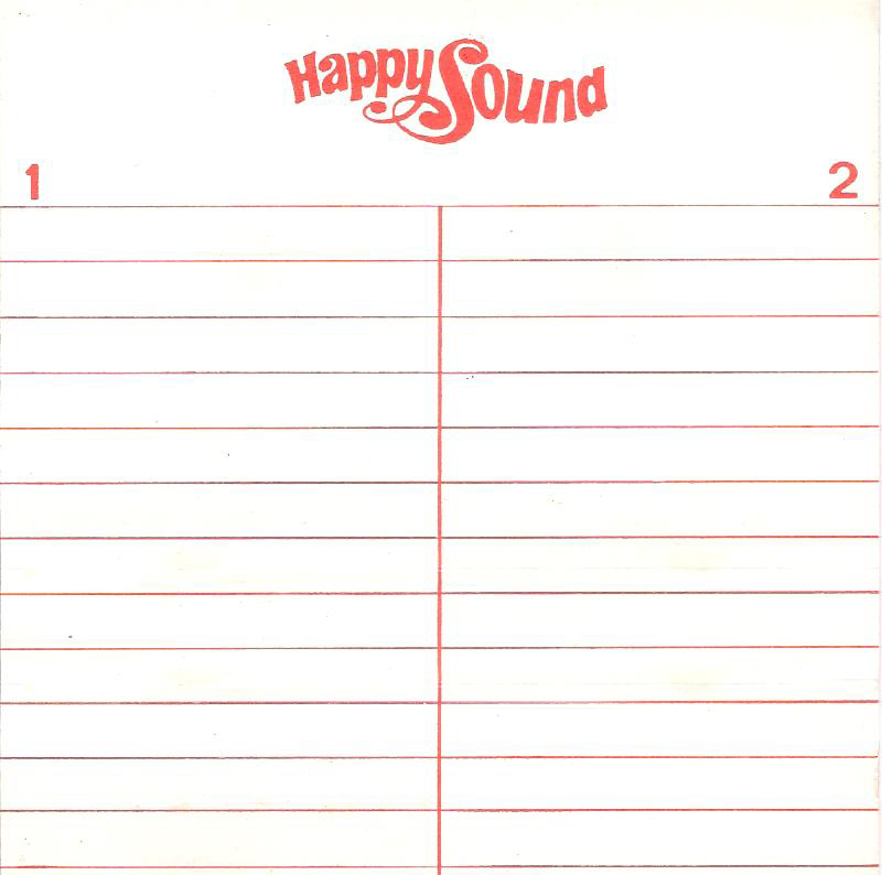Compact Cassette Happy Sound 60 Type I Normal 1977 Germany
