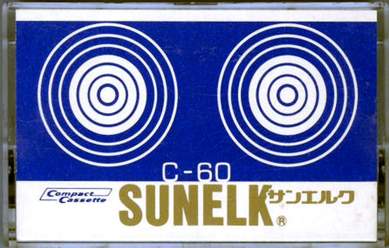 Compact Cassette Sunelk 60 Type I Normal 1978 Japan
